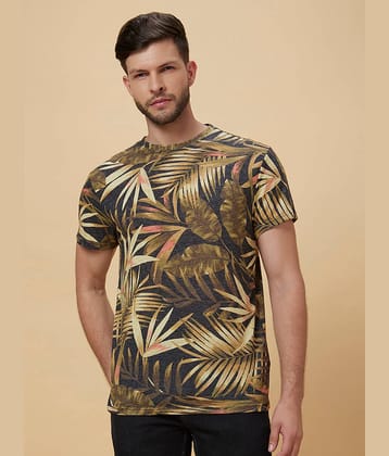 Globus - Multicolor Cotton Regular Fit Men's T-Shirt ( Pack of 1 )