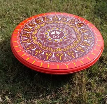 Wooden Round Chowki