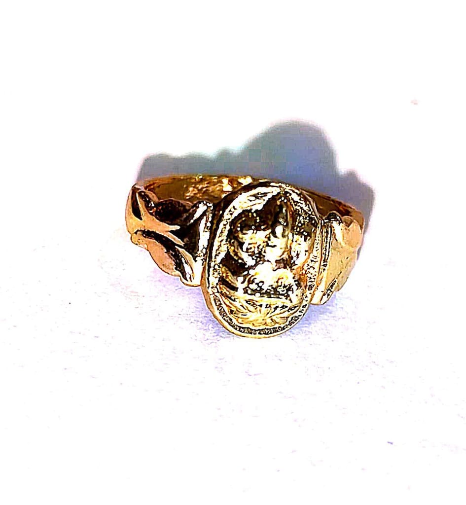 Men's and women's Gold plated Ring