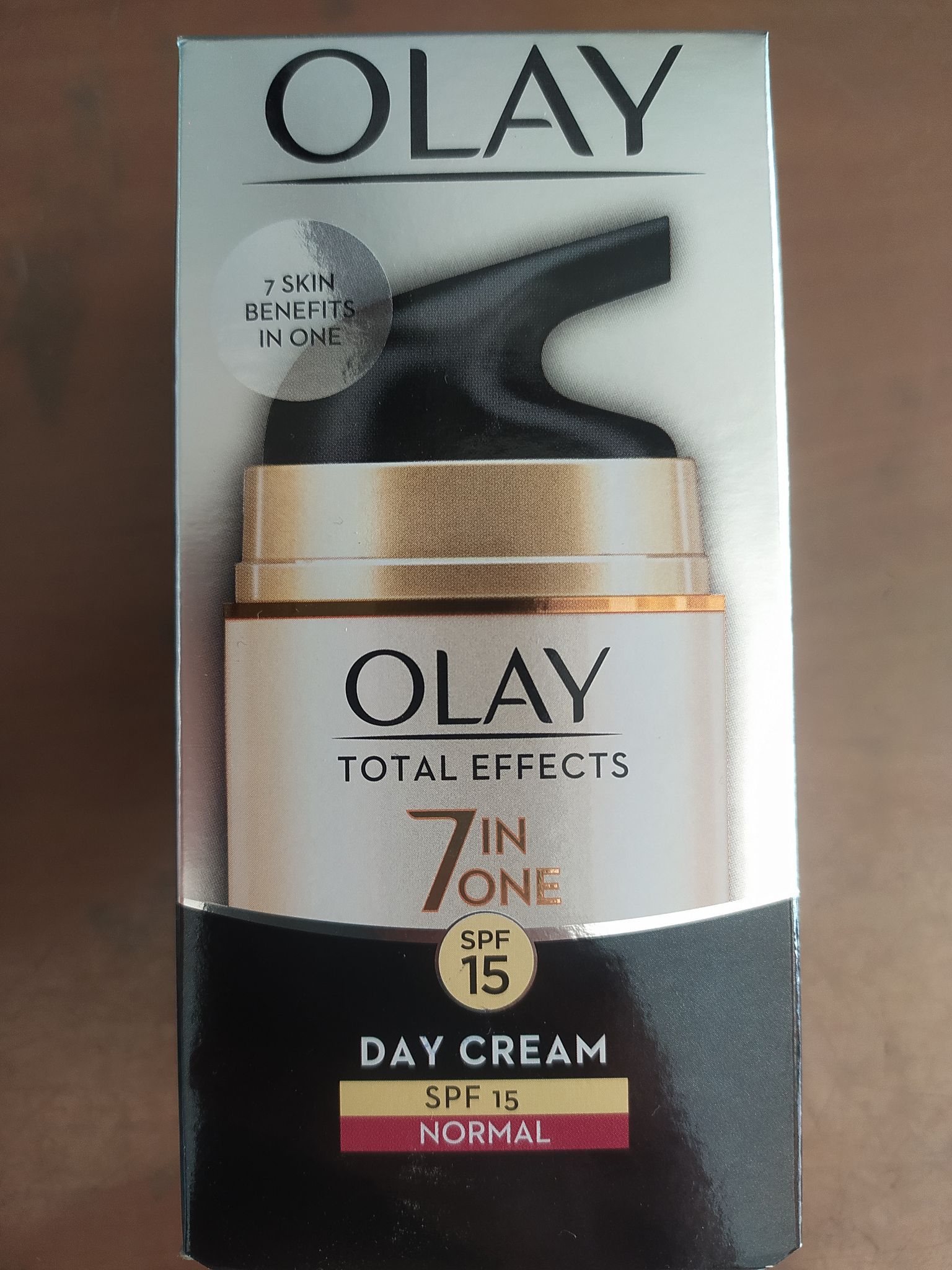 Olay 7 skin Benefits In one Total effects 7 In One Spf 15 Day cream Spf 15 Normal 