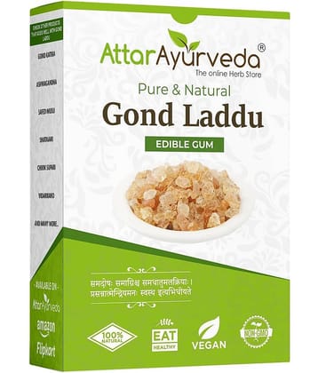 Attar Ayurveda Edible Gond for Laddu 250 Grams | 100% Natural, No Preservatives