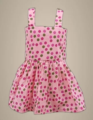 Mom And Me Baby Pink Frock (1-2 Years) | Premium Cambric Cotton | Party & Festive Mom And Me Baby Pink Frock (1-2 Years) | Premium Cambric Cotton | Party & Festive