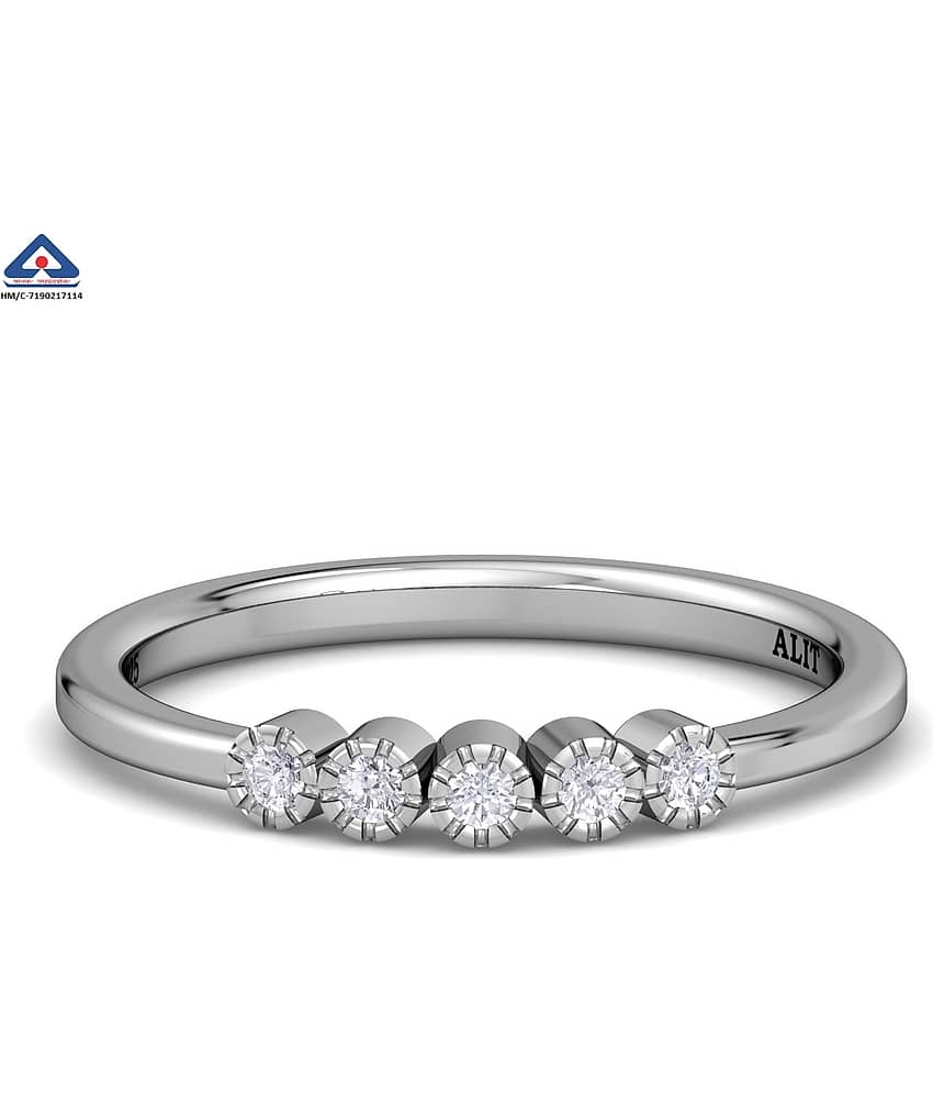 ALITJEWELLERY - Silver Rings ( Pack of 1 )