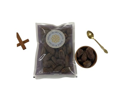 Rasda Dry Dates Kharek Black Premium Pouch  - 100 Gram