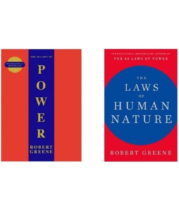 ( Combo Of 2 Books ) 48 Laws Of Power & The Laws of Human Nature - English Paperback Book By ( Robert Greene )