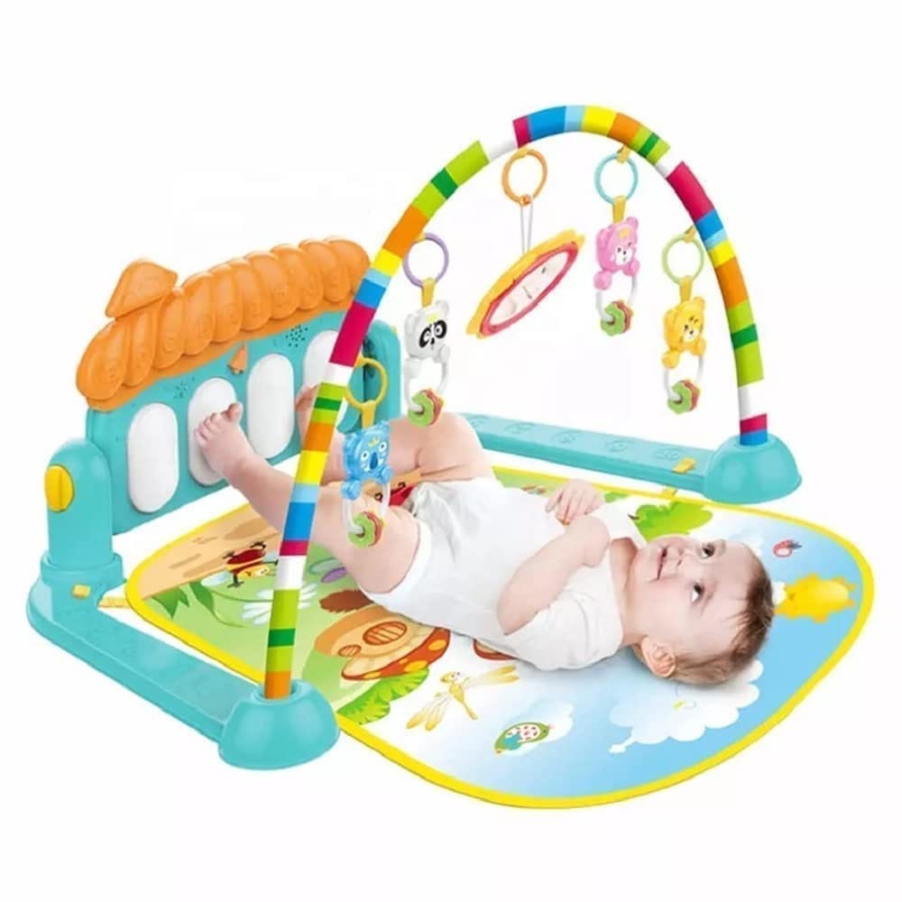 ToysBuddy Kick and Play Multi-Function ABS High Grade Plastic Piano Baby Gym and Fitness Rack Products