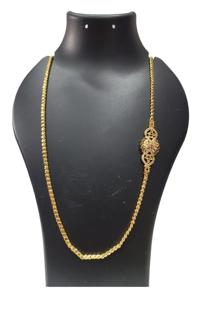 Buy Traditional Gold Plated Long Necklace Online at Best Price