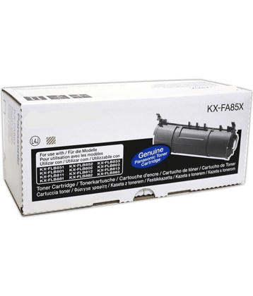 ID CARTRIDGE KX FA 85 Black Single Cartridge for For Use KX-FLB801/811/851