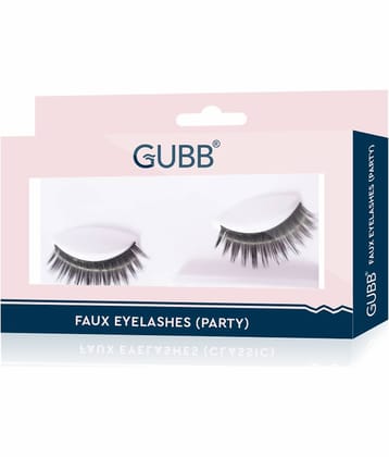 Gubb Eyelashes Set (Party Style) Black Volumising 2 50 g