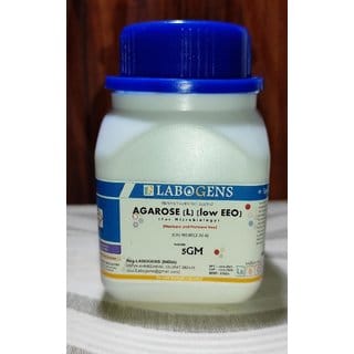 LABOGENS AGAROSE (L) (LOW EEO) 5GM (For Microbiology) (Nuclease and Protease free)