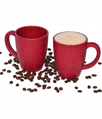iview kitchenware Coffee/Tea/Milk/Chai Plastic Coffee Mug 300 mL ( Pack of 6 )