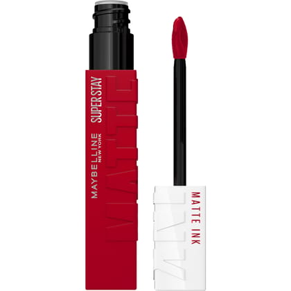 Maybelline New York Super Stay Matte Ink Liquid Lipstick, Matte Finish, 5g - 20 Pioneer Maybelline New York Super Stay Matte Ink Liquid Lipstick, Matte Finish, 5g - 20 Pioneer - 20 Pioneer / 5 ml (Pack of 1)