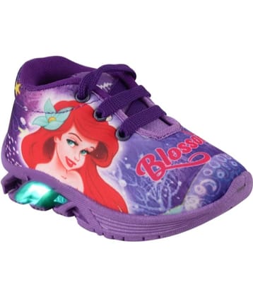 BUNNIES Baby Girls LED Leight Indian Walking Shoes (1 Years to 5 Years)