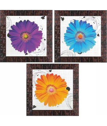 Indianara - Floral Painting With Frame