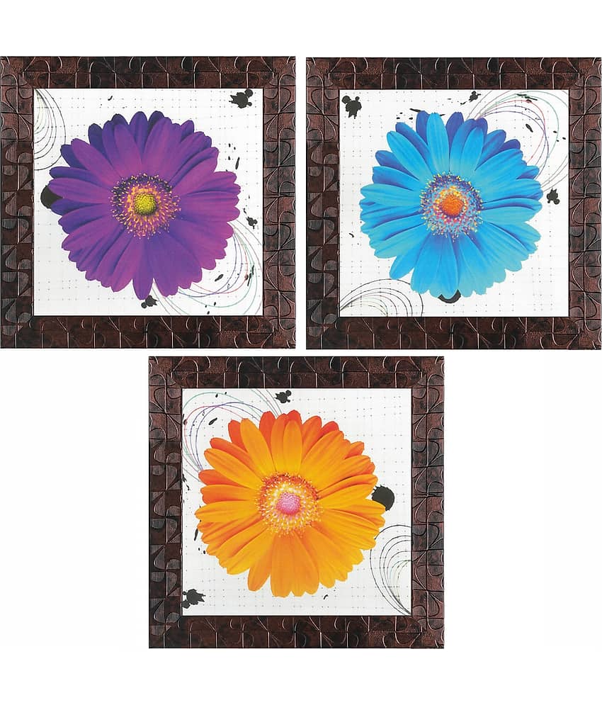 Indianara - Floral Painting With Frame