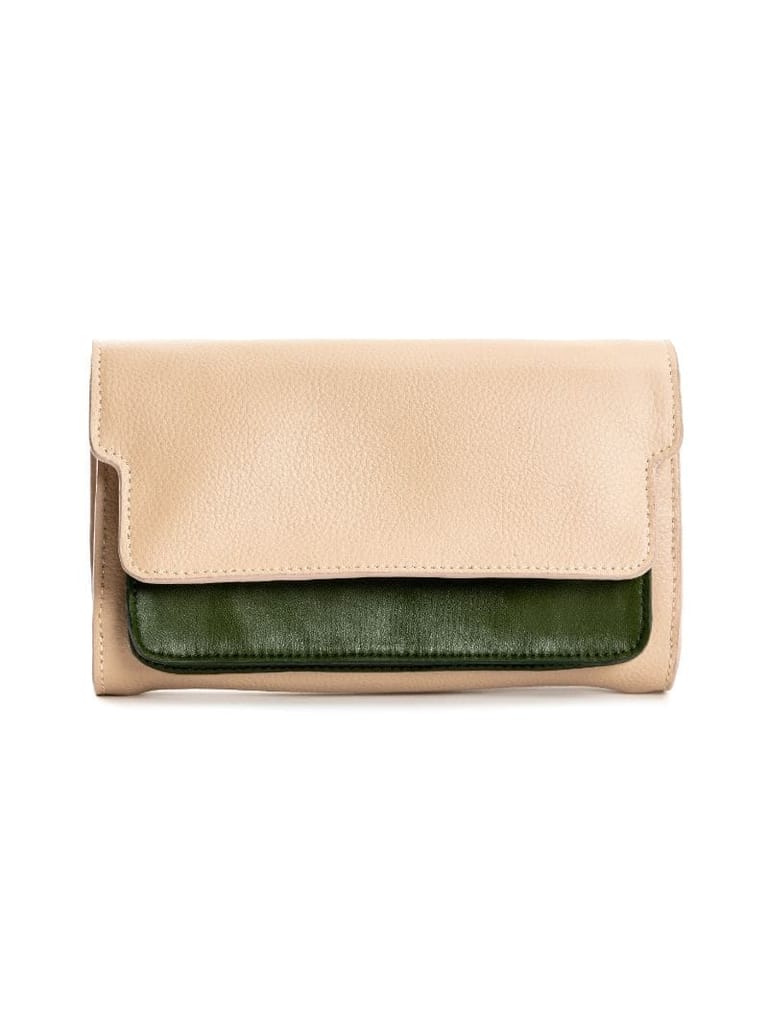 Fides - Almond & Green - Handbags | Buy online on ZillyBuy