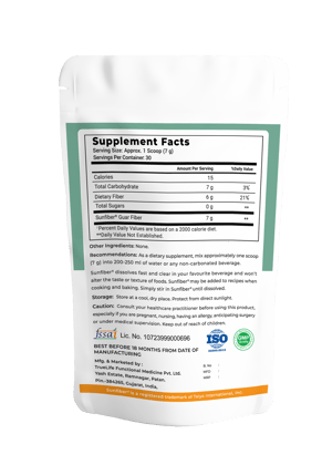 VitaOne Microbiome Fiber I Prebiotic I Sun fiber