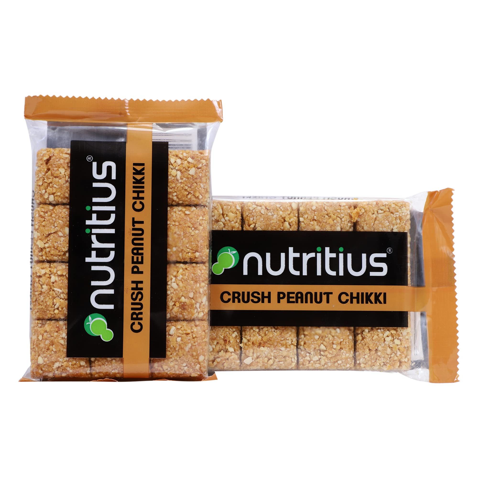 Nutritius Crush Peanut Chikki, 125 gm
