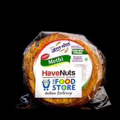Havenuts Mini Methi Jain Khakhra