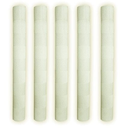 Shredded prophysique White Cricket Bat Handle Grip (pack of 5)