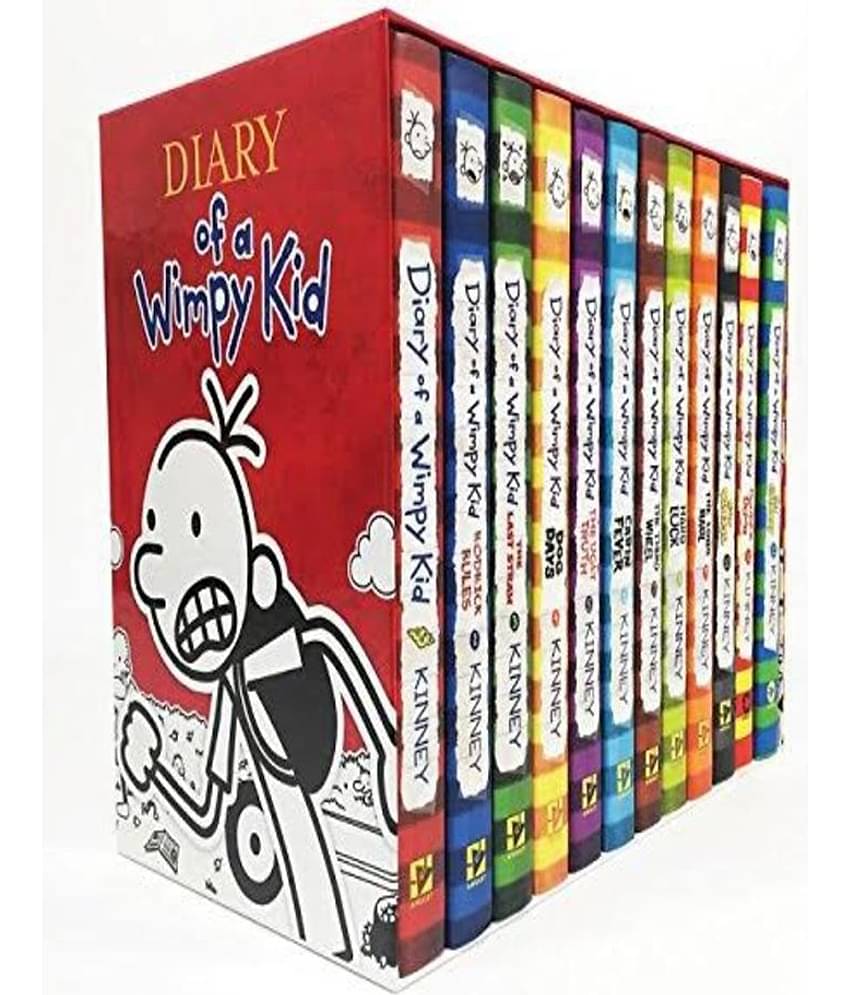 Diary of a Wimpy Kid Box Set - Books 1-12 Paperback – 15 October 2019