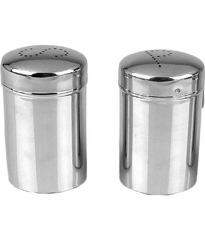 Dynore Stainless Steel Salt & Pepper Shaker 2 Pcs