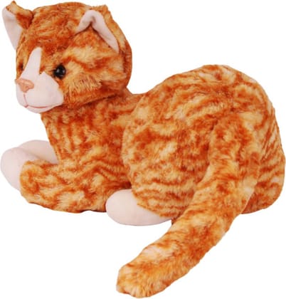 Dukiekooky Super Cute & Adorable Simba Cat Soft/Plush Toy- Hight 30 Cm  - 30 cm  (Brown)