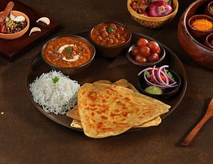 Dal Makhani Thali Meal