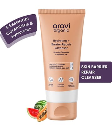 Aravi Organic Hydrating Barrier Repair Face Cleanser For All Skin Type, 100 mL