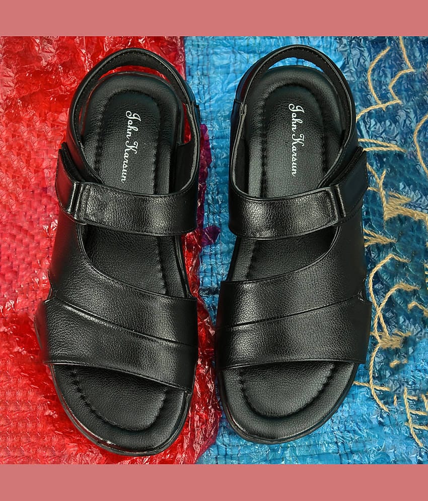 John Karsun - Black Men's Sandals