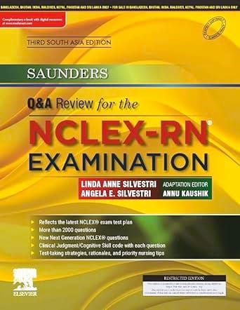 Saunders Q&A Review for the NCLEX-RN Examination, Third South Asia Edition
