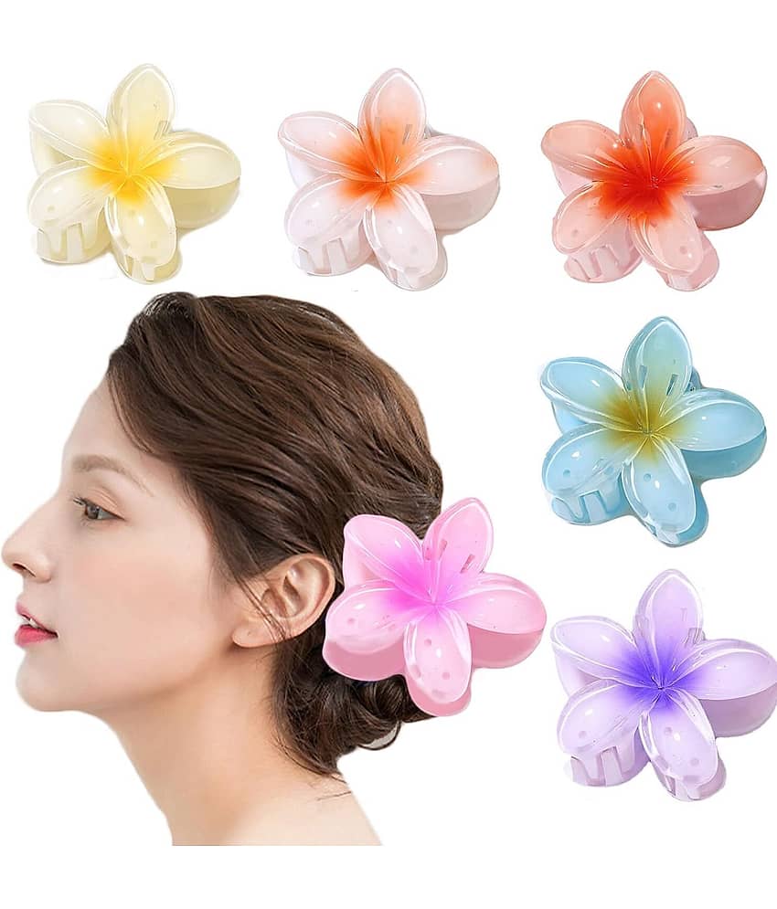Rhosyn Multi Women's Hair Clip ( Pack of 6 )