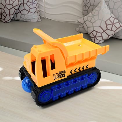 Engineering Vehicle&nbsp;Toys for Kids - Self-Driving Super Dump Truck Toy | Self-Driving Trucks, Engineering truck Electric Vehicle Toys boys birthday gift toys (1 Pc)