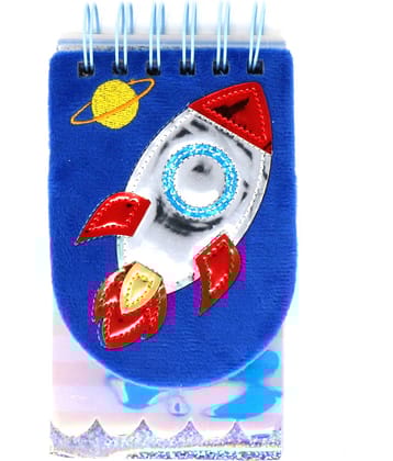 Fancy Rocket Note Book