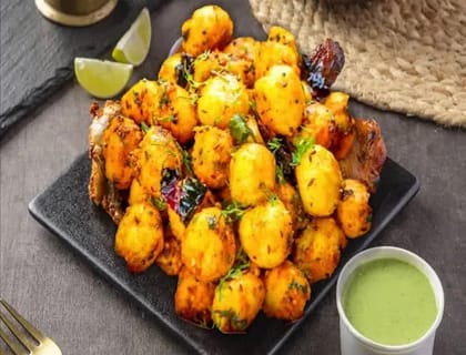 Hing Dhaniye Ke Chatpate Aloo