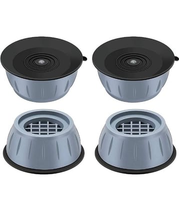 PVC All in 1 Almirah,Wardrobe, Refrigerator Stand, Washing Machine Stand 4 pieces (set of 1)