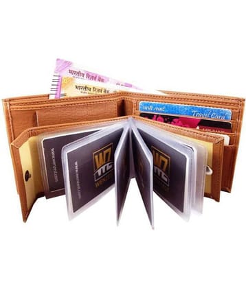 WENZEST - Tan PU Men's Regular Wallet ( Pack of 1 )