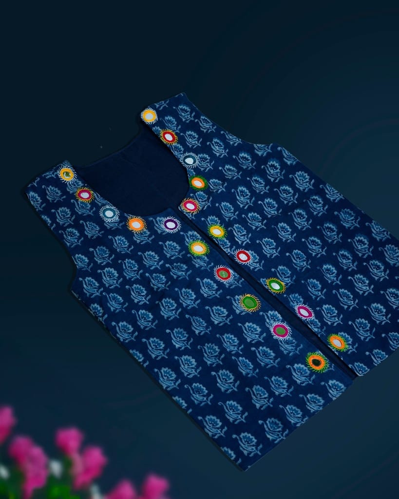 Hand Embroidery Cotton Jacket 1 Piece Each