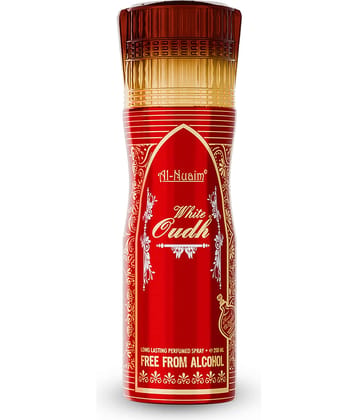 Al-Nuaim White oudh 200 ml deo Deodorant Spray for Unisex 100 ml ( Pack of 1 )