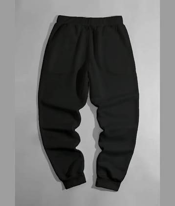 CODEZ Pack of 1 Boys Fleece Trackpant ( Black )