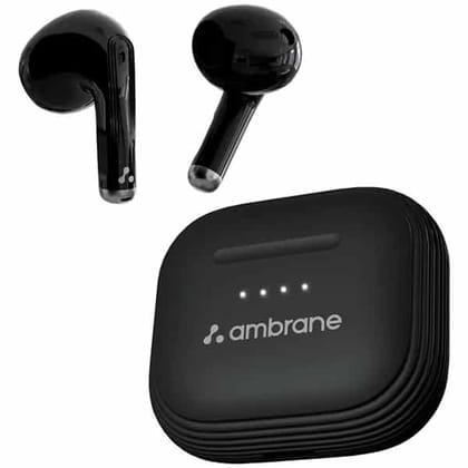 Ambrane Dots Tune True Wireless Earbuds Ambrane Dots Tune True Wireless Earbuds - Black