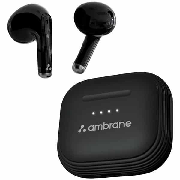 Ambrane Dots Tune True Wireless Earbuds Ambrane Dots Tune True Wireless Earbuds - Black