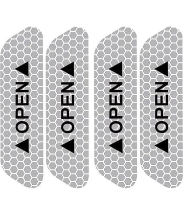 CarFrill Others In Car Sticker Silver