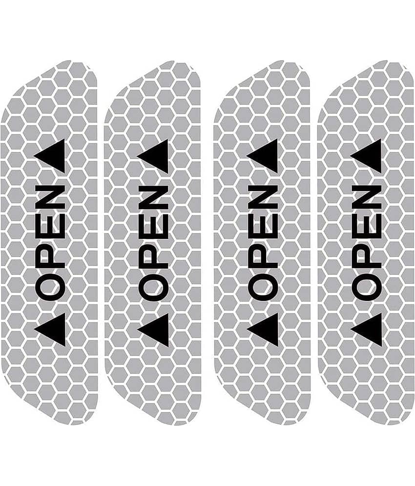 CarFrill Others In Car Sticker Silver