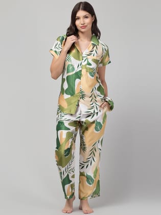 Leaf Printed Set-Small