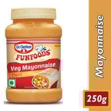 FUNFOODS CHILLI VEG MAYONNAISE 250G