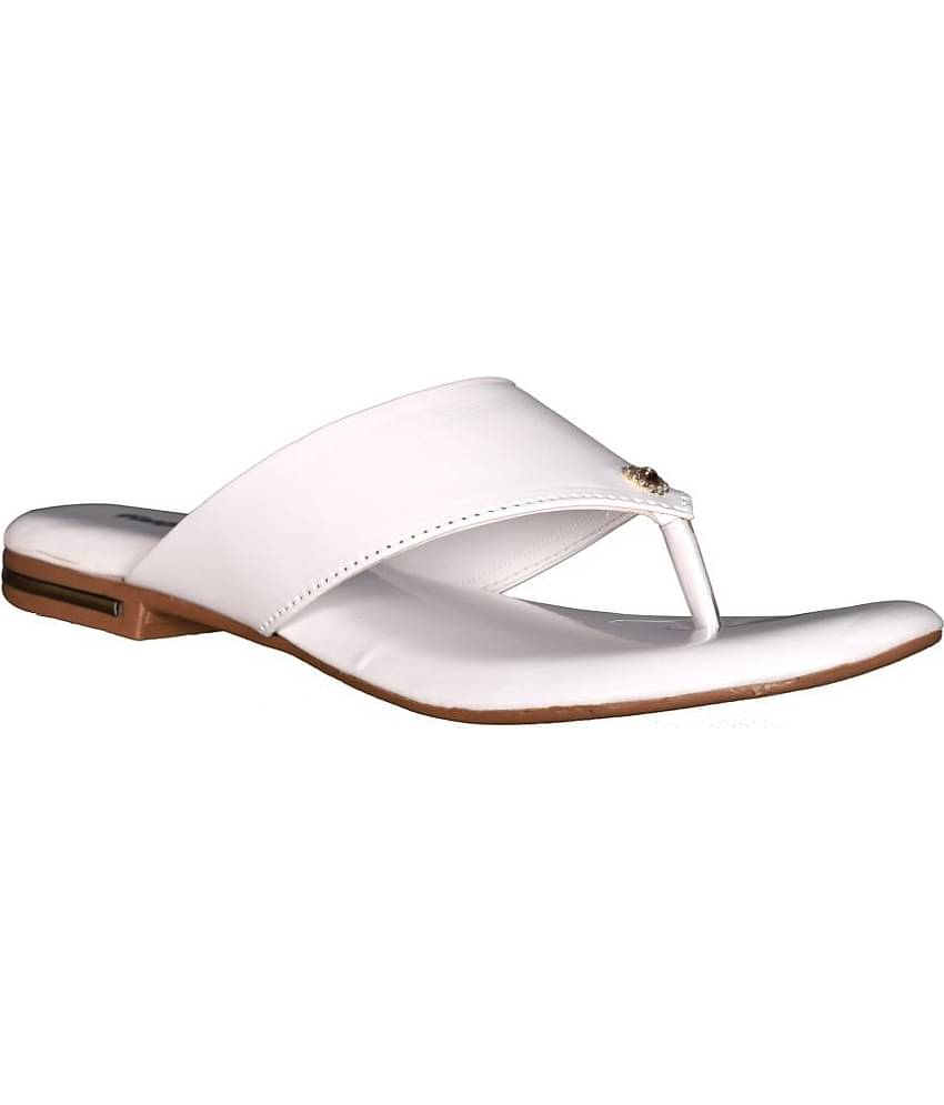 Footprints White Women's Flats