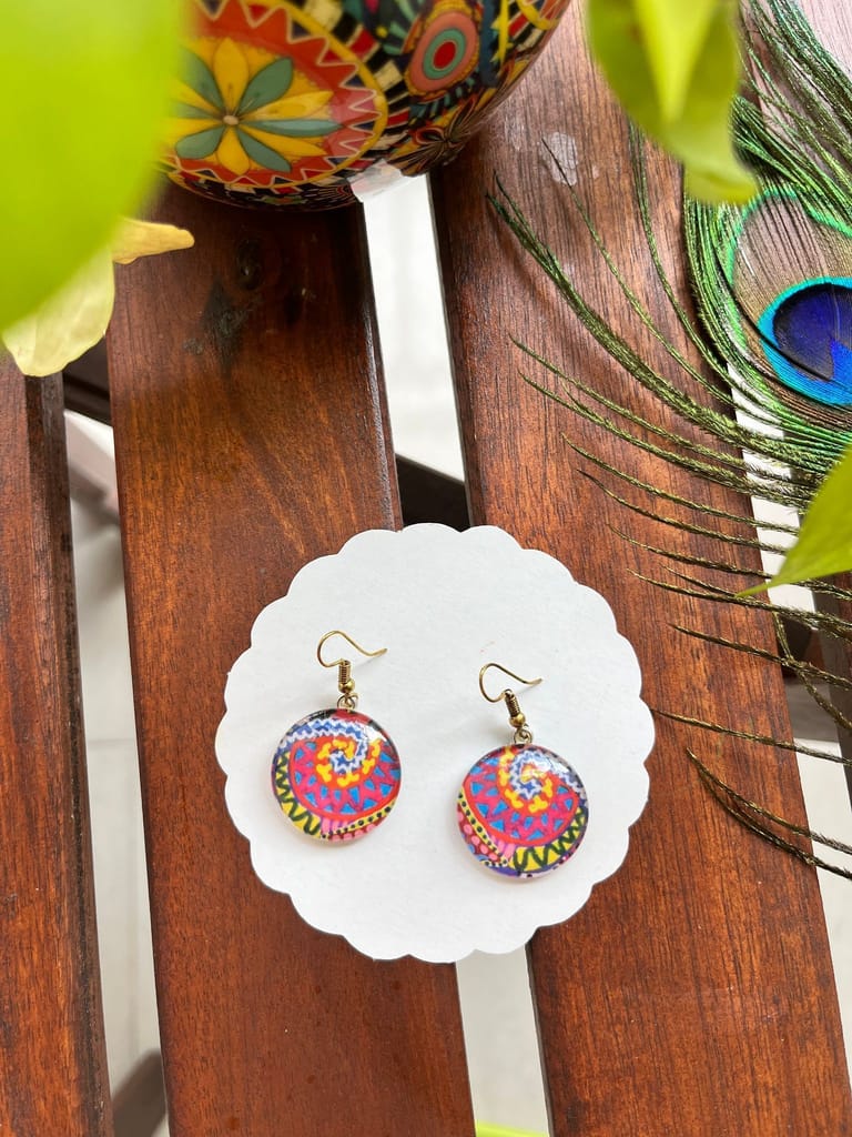 Rainbow-Connections glass Earrings - Earrings | Buy online on ZillyBuy