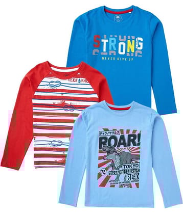 Cub Mcpaws Pack of 1 Boys Cotton T-Shirt ( Multi Color )