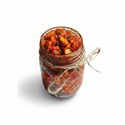 Traditional Indian Mango Pickle - 250 gm - One glass jar
